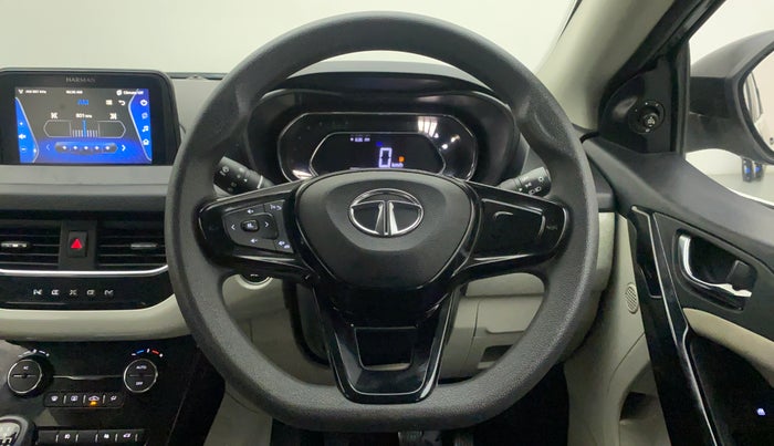 2022 Tata NEXON XZ PLUS PETROL, Petrol, Manual, 18,598 km, Steering Wheel Close Up