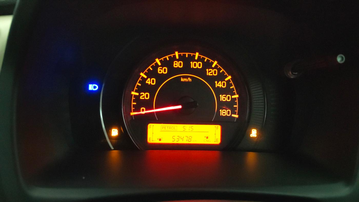 2019 Maruti New Wagon-R LXI CNG 1.0, CNG, Manual, 53,464 km, Odometer Image