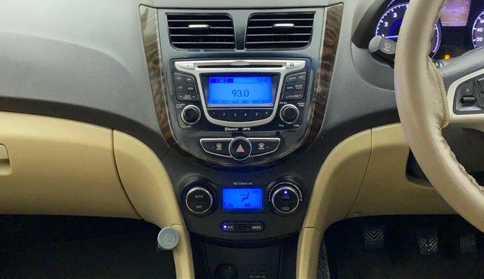 2011 Hyundai Verna FLUIDIC 1.6 VTVT SX, Petrol, Manual, 43,675 km, Air Conditioner
