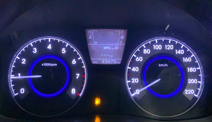 2011 Hyundai Verna FLUIDIC 1.6 VTVT SX, Petrol, Manual, 43,675 km, Odometer Image