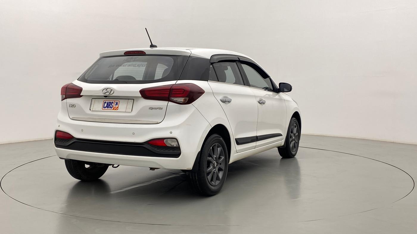 2020 Hyundai Elite i20 1.2 SPORTS PLUS VTVT, Petrol, Manual, 30,991 km, Right Back Diagonal