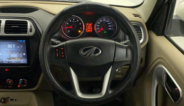 2017 Mahindra TUV300 T10 AMT, Diesel, Automatic, 84,570 km, Steering Wheel Close Up
