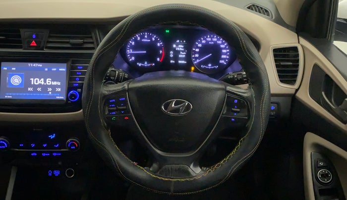 2018 Hyundai Elite i20 ASTA 1.2 (O), Petrol, Manual, 56,252 km, Steering Wheel Close Up