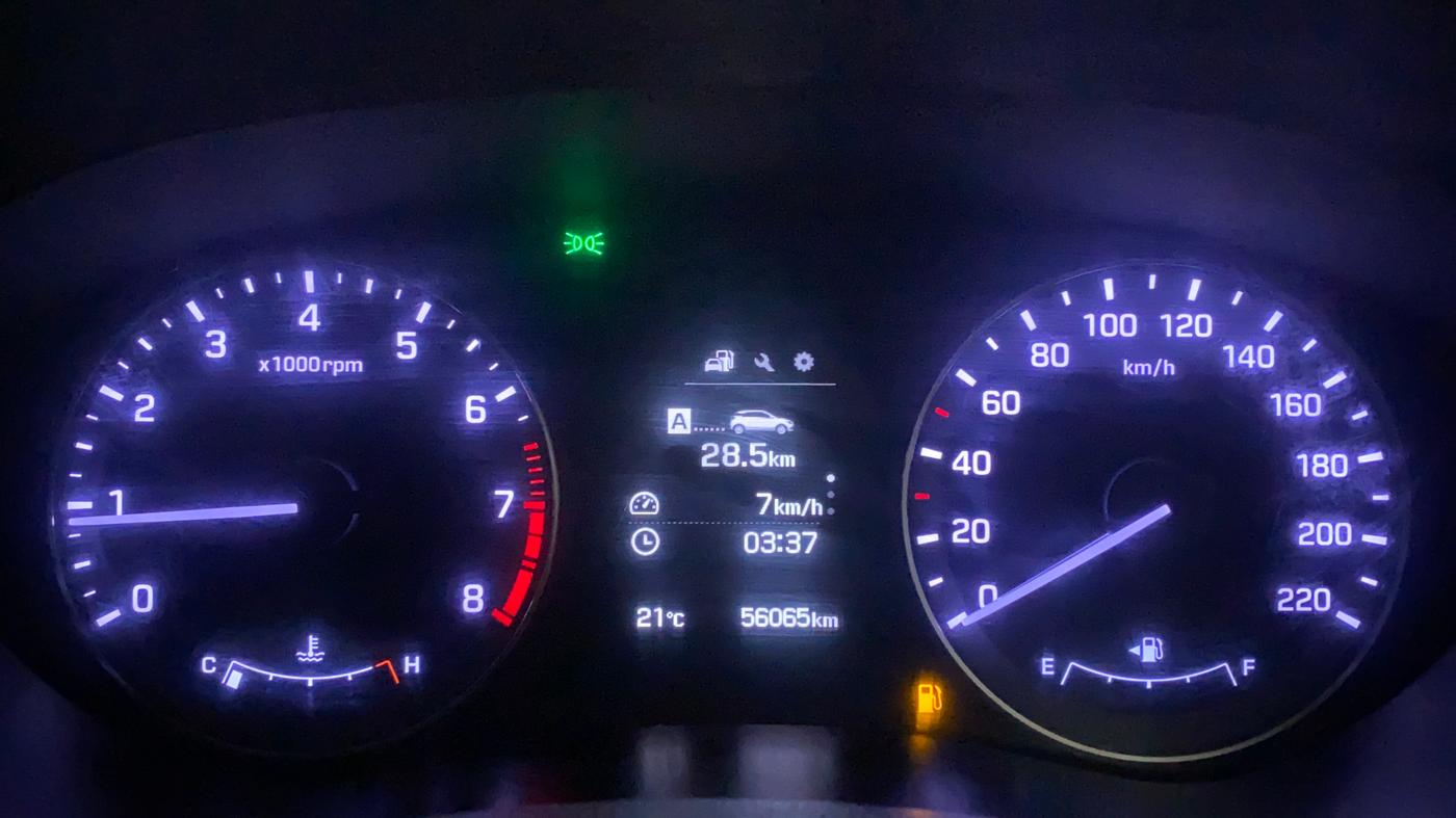 2018 Hyundai Elite i20 ASTA 1.2 (O), Petrol, Manual, 56,252 km, Odometer Image