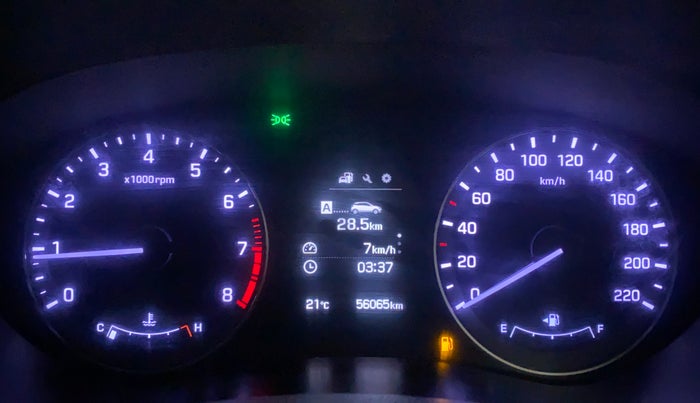 2018 Hyundai Elite i20 ASTA 1.2 (O), Petrol, Manual, 56,252 km, Odometer Image