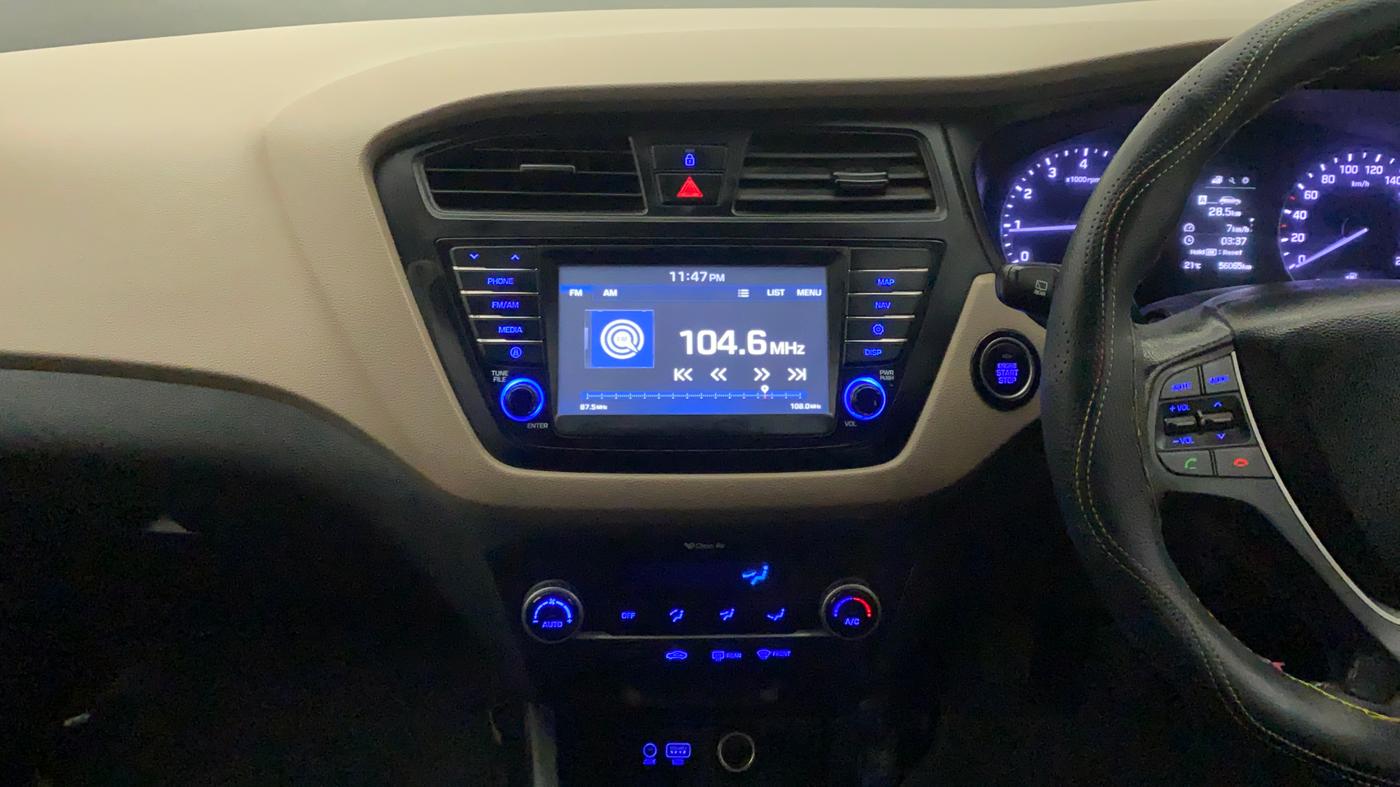 2018 Hyundai Elite i20 ASTA 1.2 (O), Petrol, Manual, 56,252 km, Air Conditioner