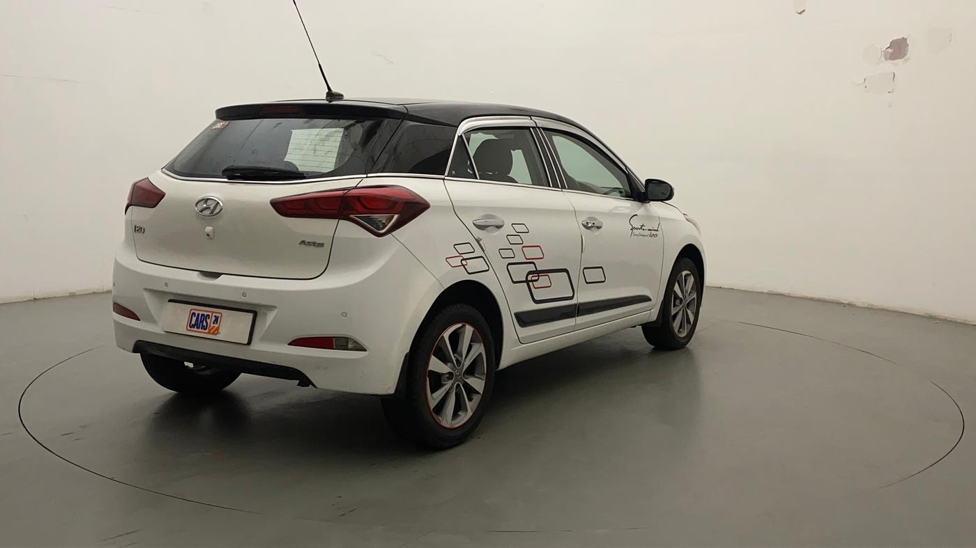 2018 Hyundai Elite i20 ASTA 1.2 (O), Petrol, Manual, 56,252 km, Right Back Diagonal