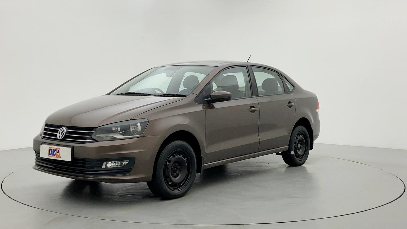 2015 Volkswagen Vento COMFORTLINE TDI AT, Diesel, Automatic, 67,783 km, Left Front Diagonal