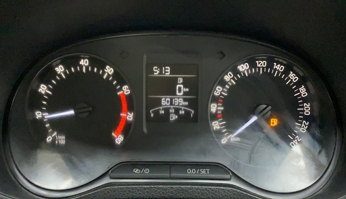 2017 Skoda Rapid STYLE 1.6 MPI, Petrol, Manual, 60,139 km, Odometer Image