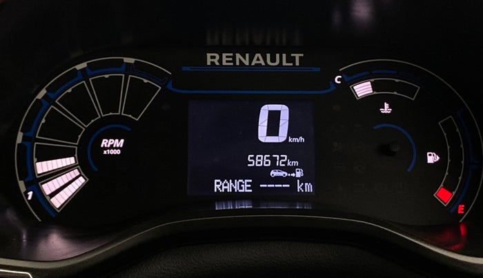 2019 Renault TRIBER RXZ, Petrol, Manual, 58,668 km, Odometer Image