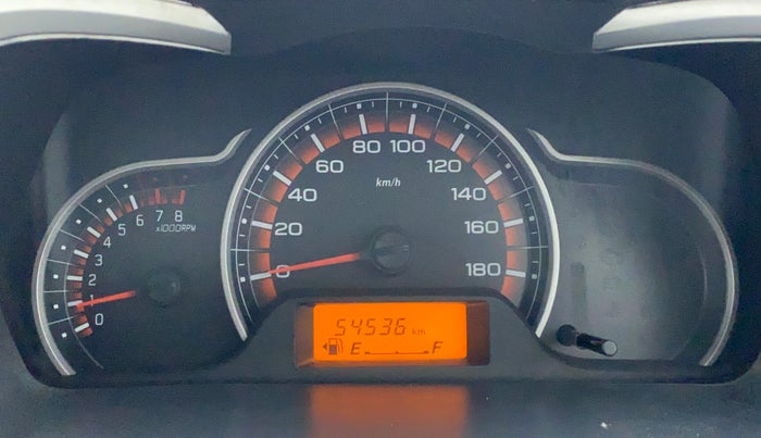 2017 Maruti Alto K10 VXI (O), Petrol, Manual, 54,536 km, Odometer Image