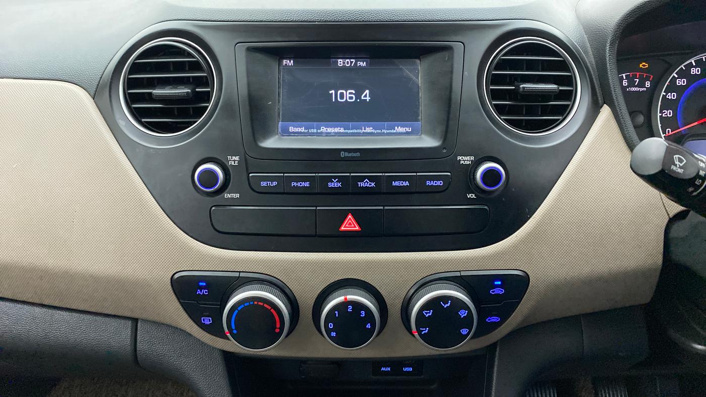 2017 Hyundai Grand i10 SPORTZ 1.2 KAPPA VTVT, Petrol, Manual, 48,430 km, Air Conditioner