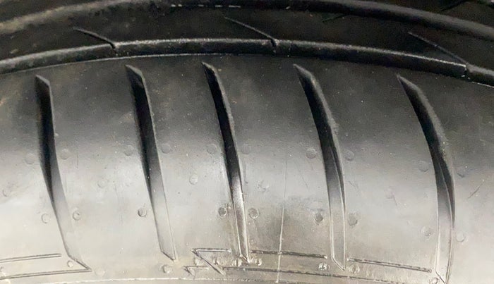 2020 Tata NEXON XZA PLUS (O) PETROL, Petrol, Automatic, 58,060 km, Left Front Tyre Tread