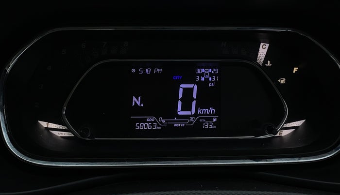 2020 Tata NEXON XZA PLUS (O) PETROL, Petrol, Automatic, 58,060 km, Odometer Image