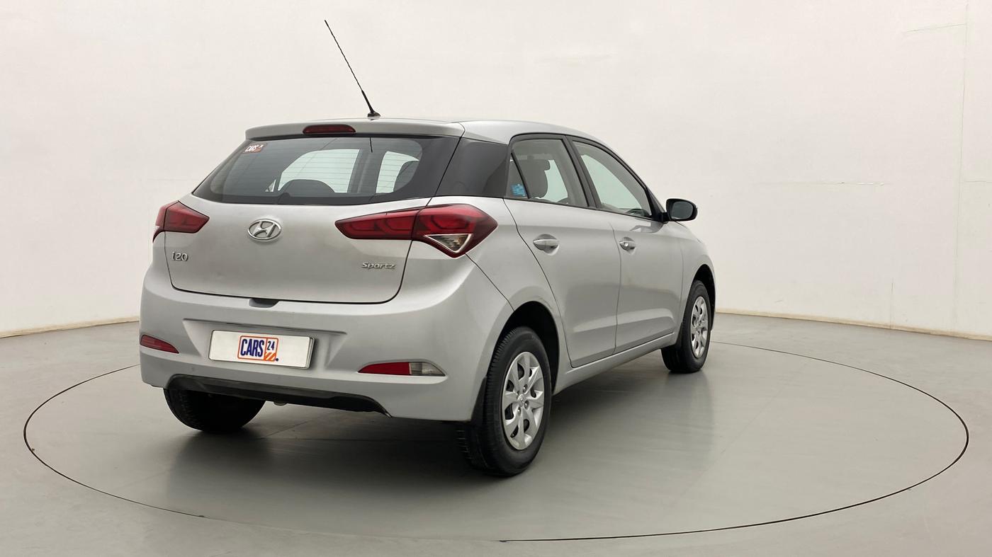 2017 Hyundai Elite i20 SPORTZ 1.2, Petrol, Manual, 29,480 km, Right Back Diagonal