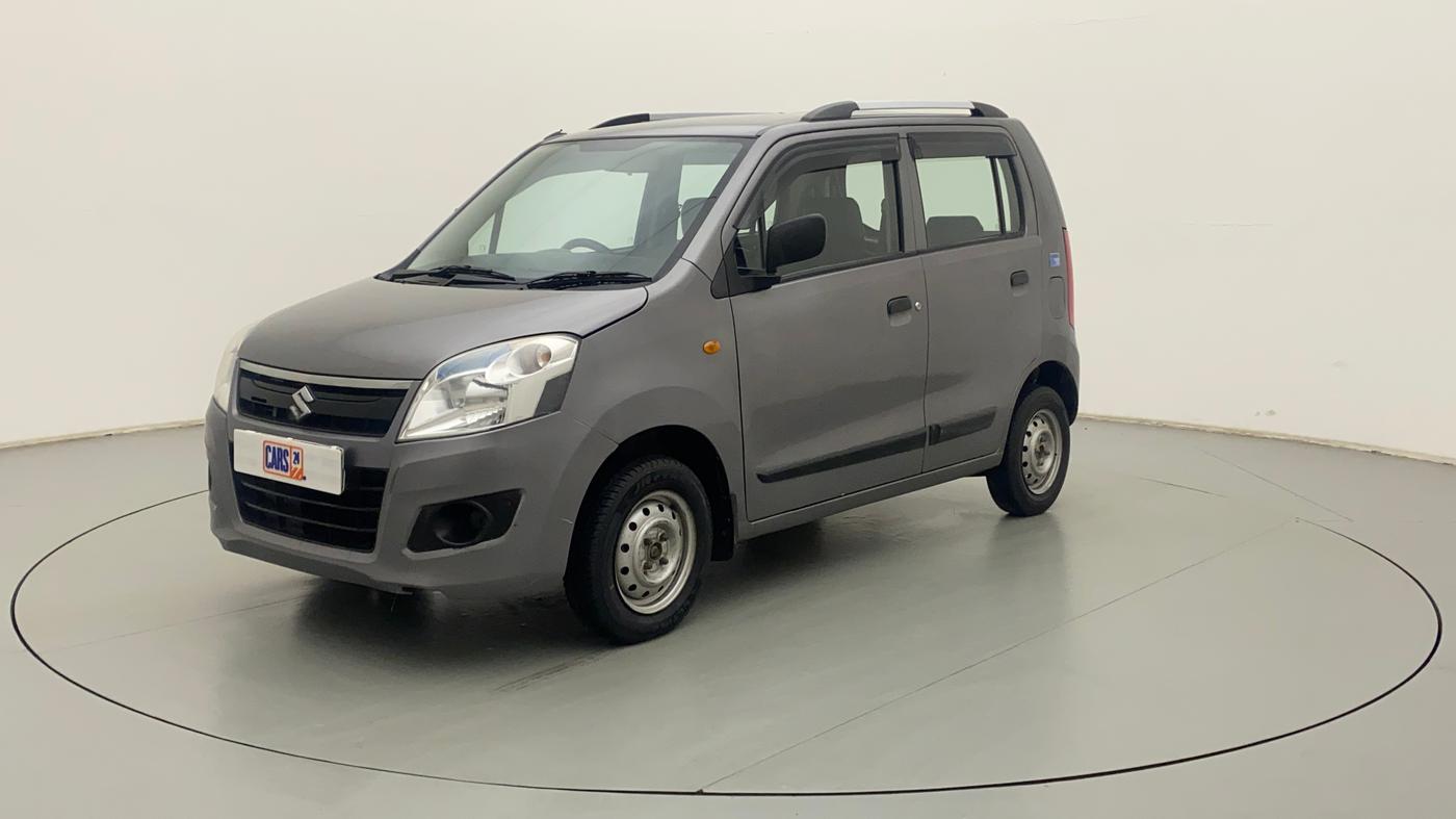 2013 Maruti Wagon R 1.0 LXI CNG, CNG, Manual, 1,04,404 km, Left Front Diagonal