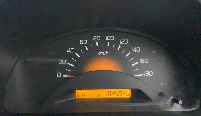 2013 Maruti Wagon R 1.0 LXI CNG, CNG, Manual, 1,04,404 km, Odometer Image