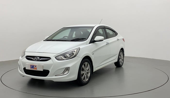 2013 Hyundai Verna FLUIDIC 1.6 SX VTVT OPT, Petrol, Manual, 48,596 km, Left Front Diagonal