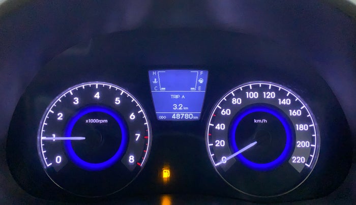 2013 Hyundai Verna FLUIDIC 1.6 SX VTVT OPT, Petrol, Manual, 48,596 km, Odometer Image