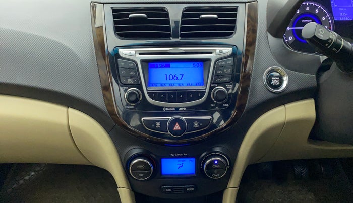 2013 Hyundai Verna FLUIDIC 1.6 SX VTVT OPT, Petrol, Manual, 48,596 km, Air Conditioner