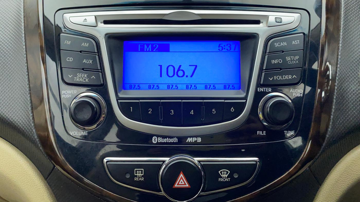 2013 Hyundai Verna FLUIDIC 1.6 SX VTVT OPT, Petrol, Manual, 48,596 km, Infotainment System