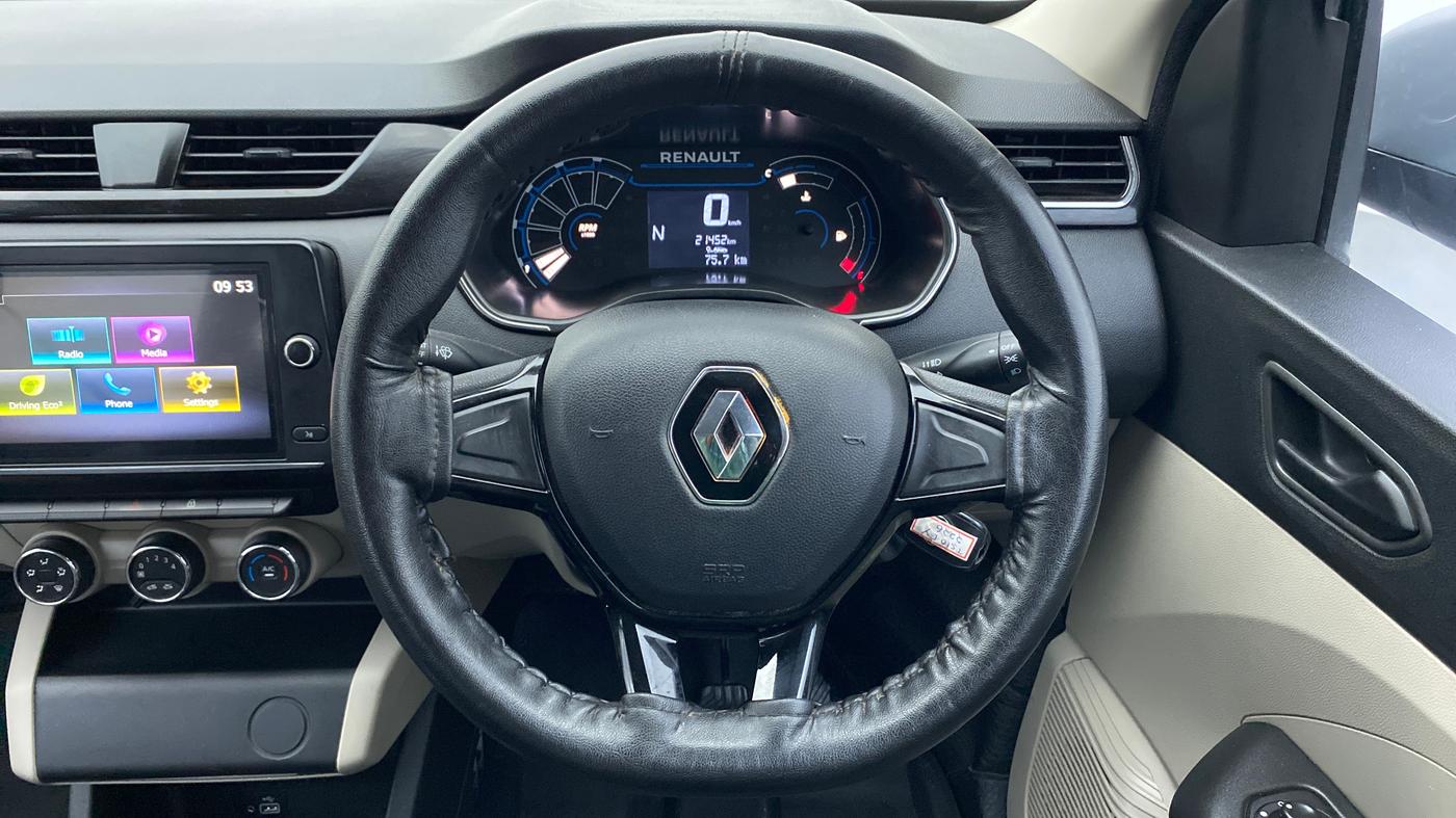 2020 Renault TRIBER RXT AMT, Petrol, Automatic, 21,687 km, Steering Wheel Close Up