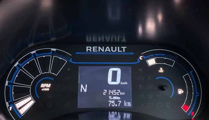 2020 Renault TRIBER RXT AMT, Petrol, Automatic, 21,687 km, Odometer Image