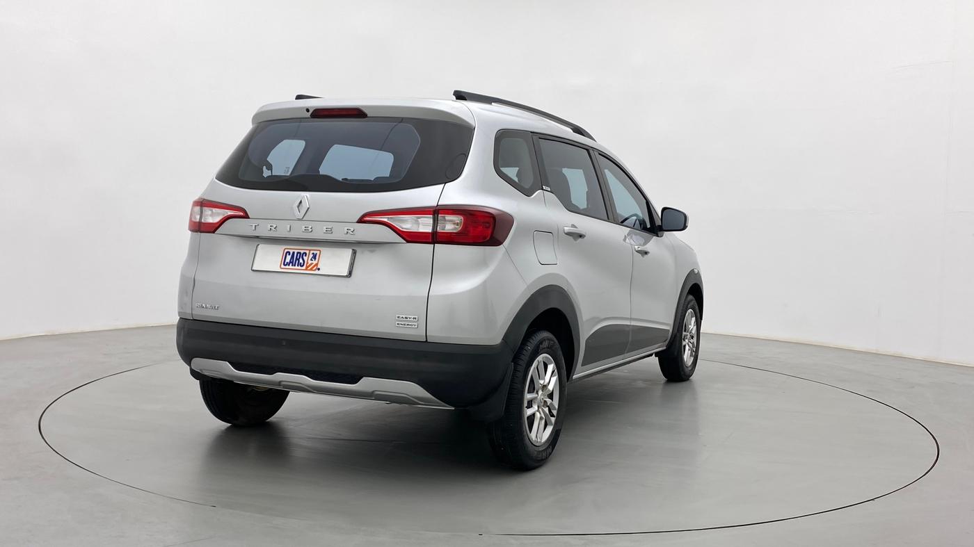2020 Renault TRIBER RXT AMT, Petrol, Automatic, 21,687 km, Right Back Diagonal