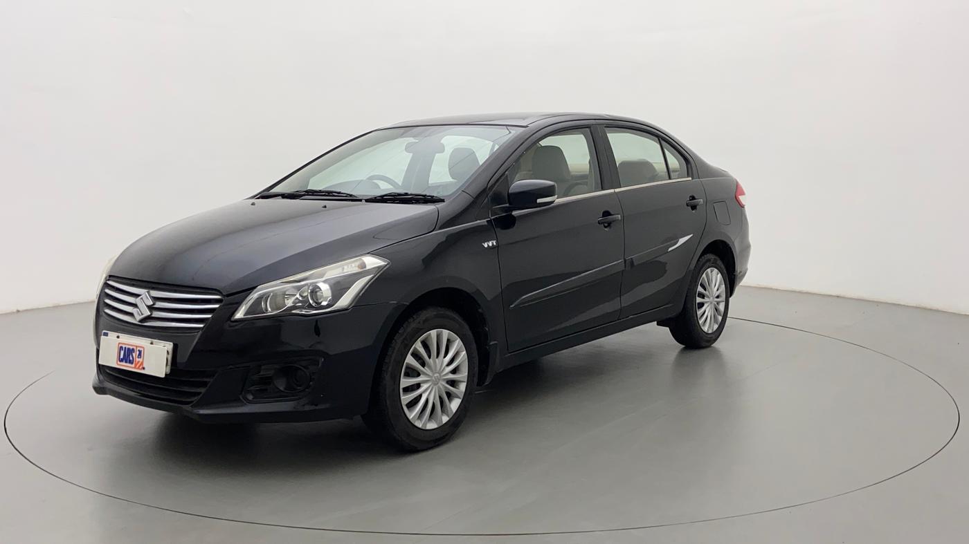 2015 Maruti Ciaz VXI, Petrol, Manual, 44,283 km, Left Front Diagonal