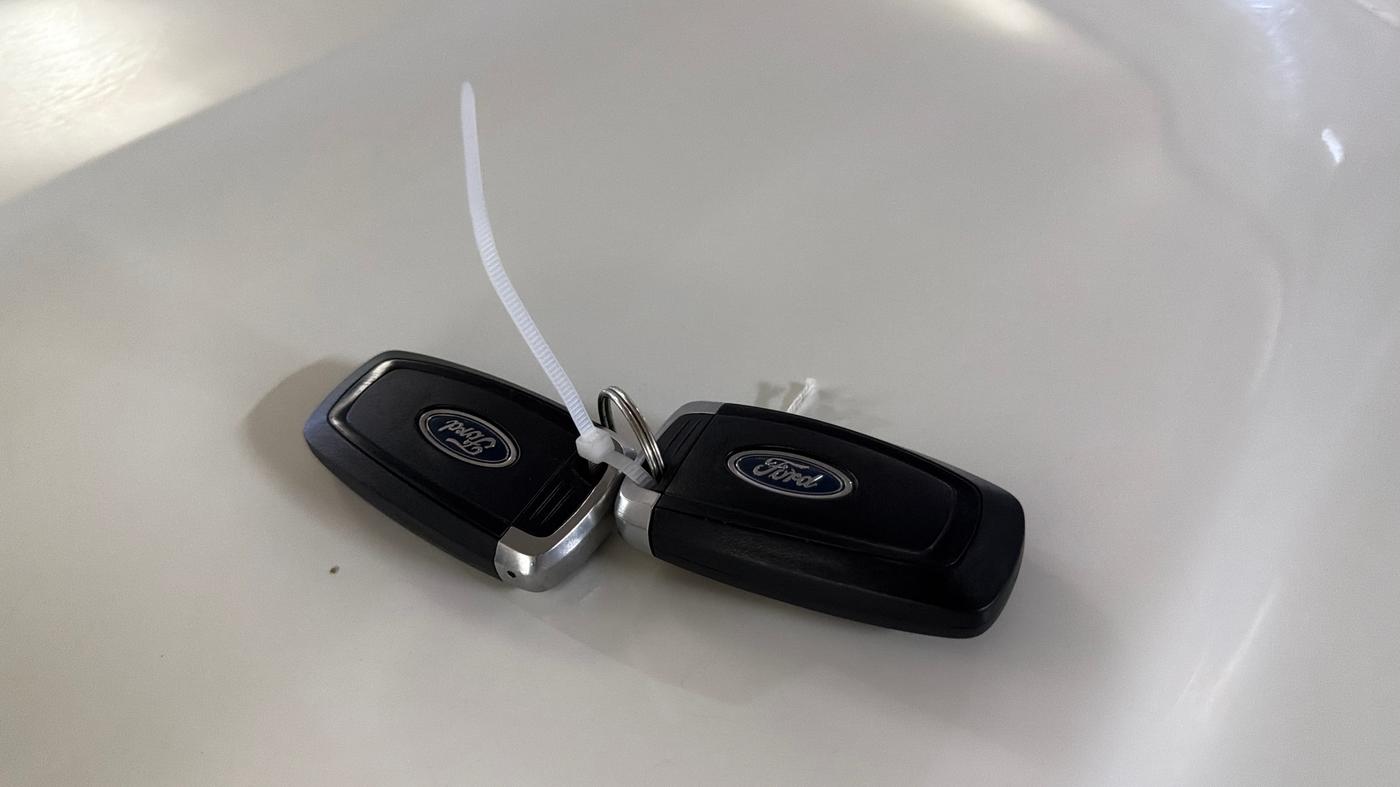 2019 Ford Ecosport TITANIUM + 1.5L PETROL, Petrol, Manual, 36,055 km, Key Close Up