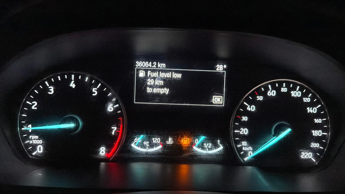 2019 Ford Ecosport TITANIUM + 1.5L PETROL, Petrol, Manual, 36,055 km, Odometer Image