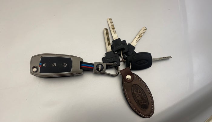 2016 Ford Figo Aspire TITANIUM 1.2 PETROL, Petrol, Manual, 88,433 km, Key Close Up