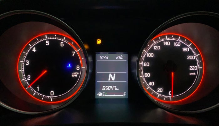 2020 Maruti Swift ZXI PLUS AMT, Petrol, Automatic, 71,329 km, Odometer Image