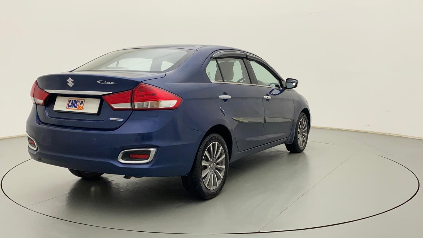 2018 Maruti Ciaz ALPHA  AT 1.5 SHVS PETROL, Petrol, Automatic, 1,04,059 km, Right Back Diagonal