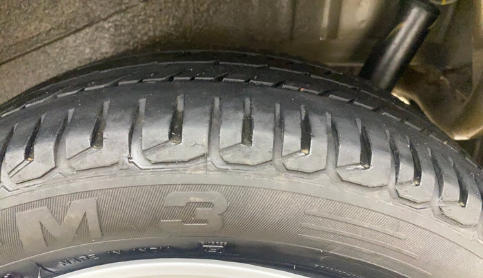 2017 Maruti Wagon R 1.0 VXI AMT, Petrol, Automatic, 78,443 km, Left Rear Tyre Tread