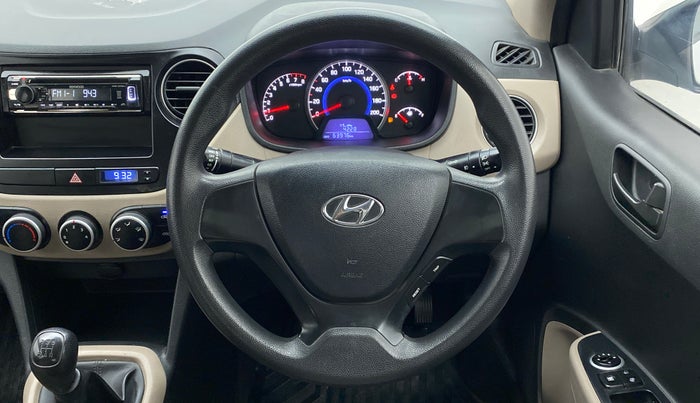 2016 Hyundai Grand i10 MAGNA 1.2 KAPPA VTVT, Petrol, Manual, 63,976 km, Steering Wheel Close Up