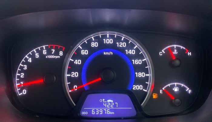 2016 Hyundai Grand i10 MAGNA 1.2 KAPPA VTVT, Petrol, Manual, 63,976 km, Odometer Image