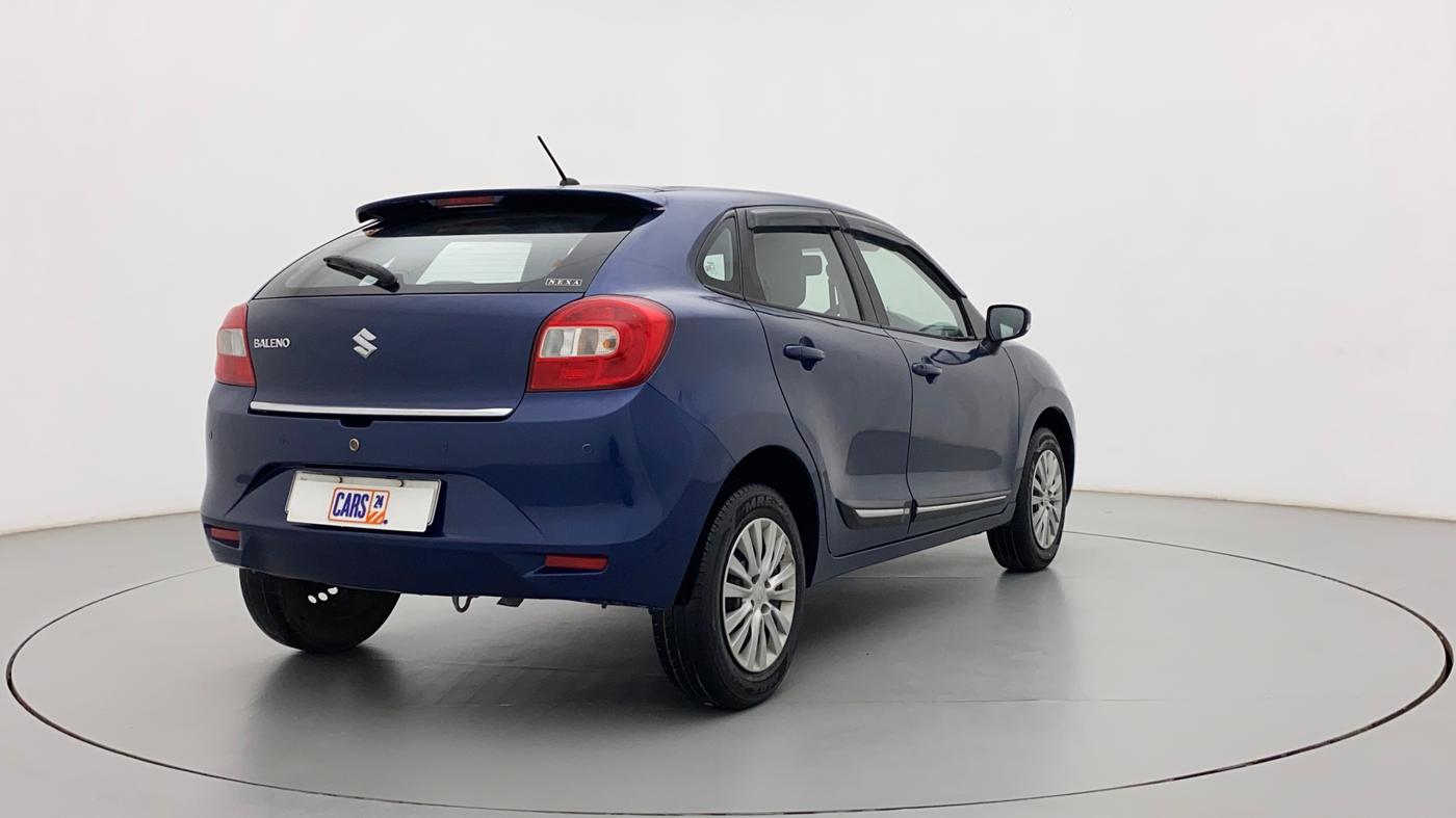 2019 Maruti Baleno DELTA PETROL 1.2, Petrol, Manual, 58,679 km, Right Back Diagonal