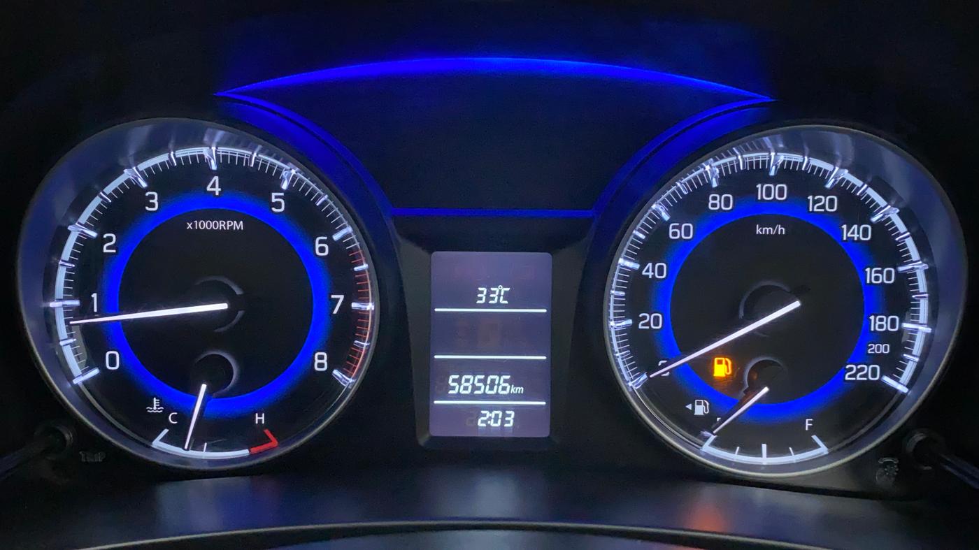 2019 Maruti Baleno DELTA PETROL 1.2, Petrol, Manual, 58,679 km, Odometer Image