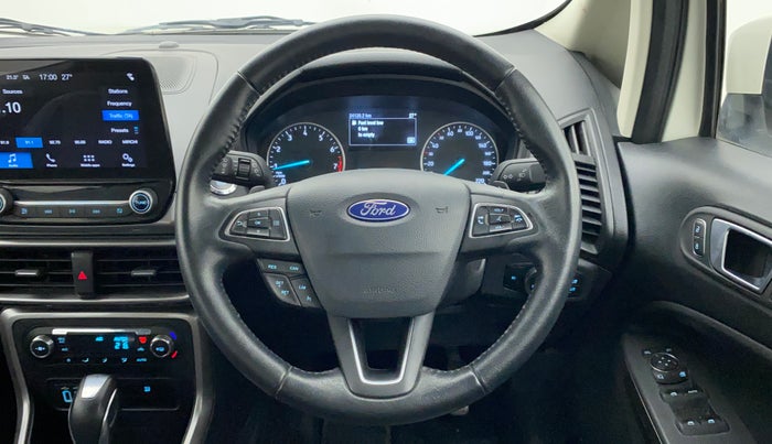 2019 Ford Ecosport TITANIUM + 1.5L PETROL AT, Petrol, Automatic, 25,233 km, Steering Wheel Close Up