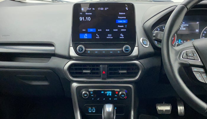 2019 Ford Ecosport TITANIUM + 1.5L PETROL AT, Petrol, Automatic, 25,233 km, Air Conditioner