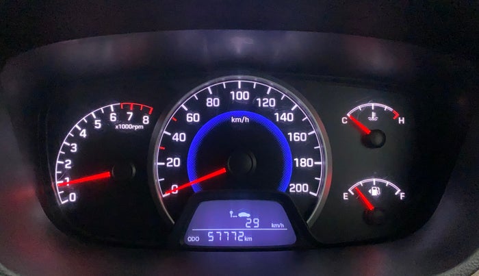 2015 Hyundai Grand i10 SPORTZ 1.2 KAPPA VTVT, Petrol, Manual, 57,837 km, Odometer Image