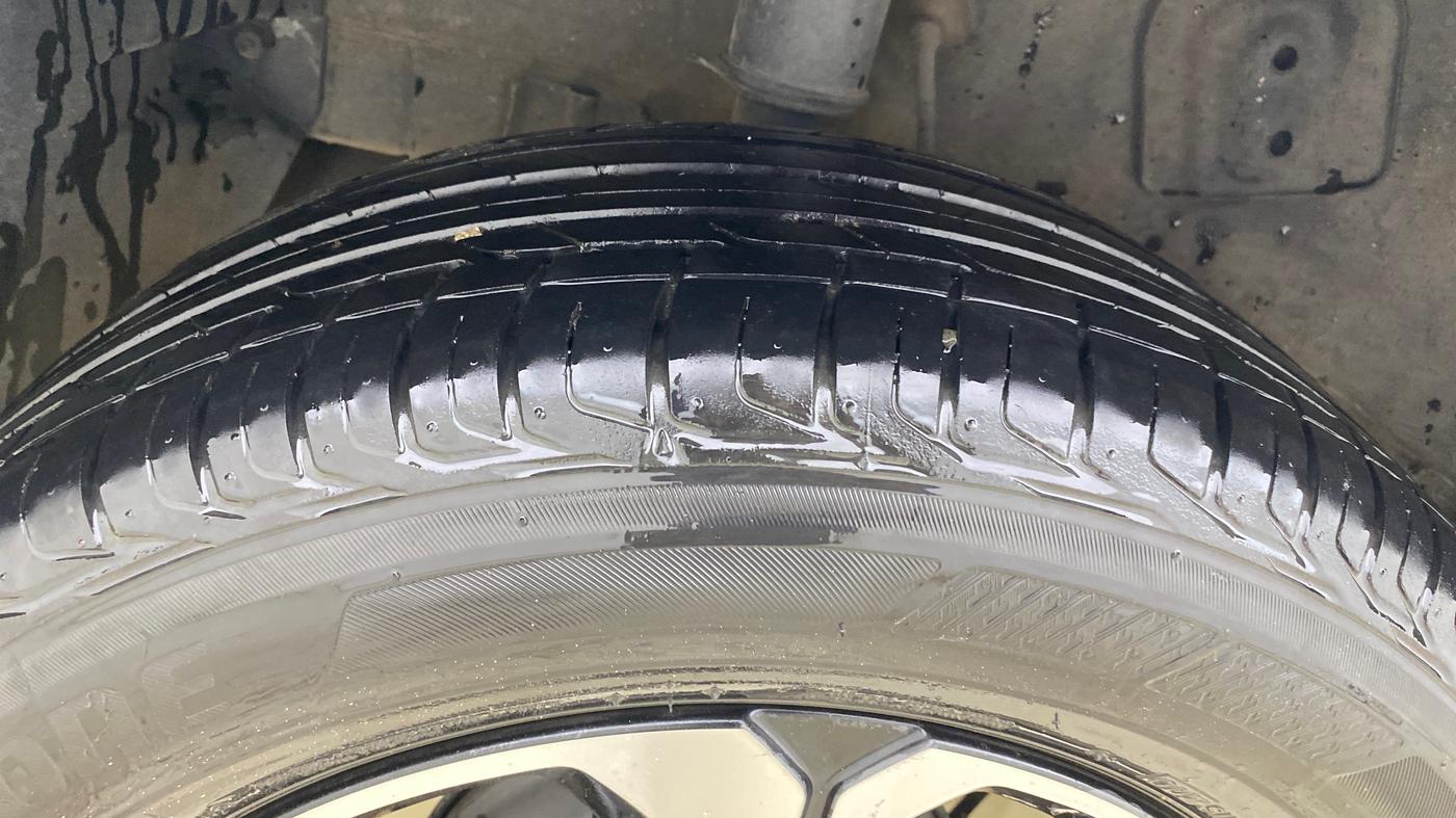 2023 Tata NEXON XZ PLUS PETROL, Petrol, Manual, 45,770 km, Right Rear Tyre Tread