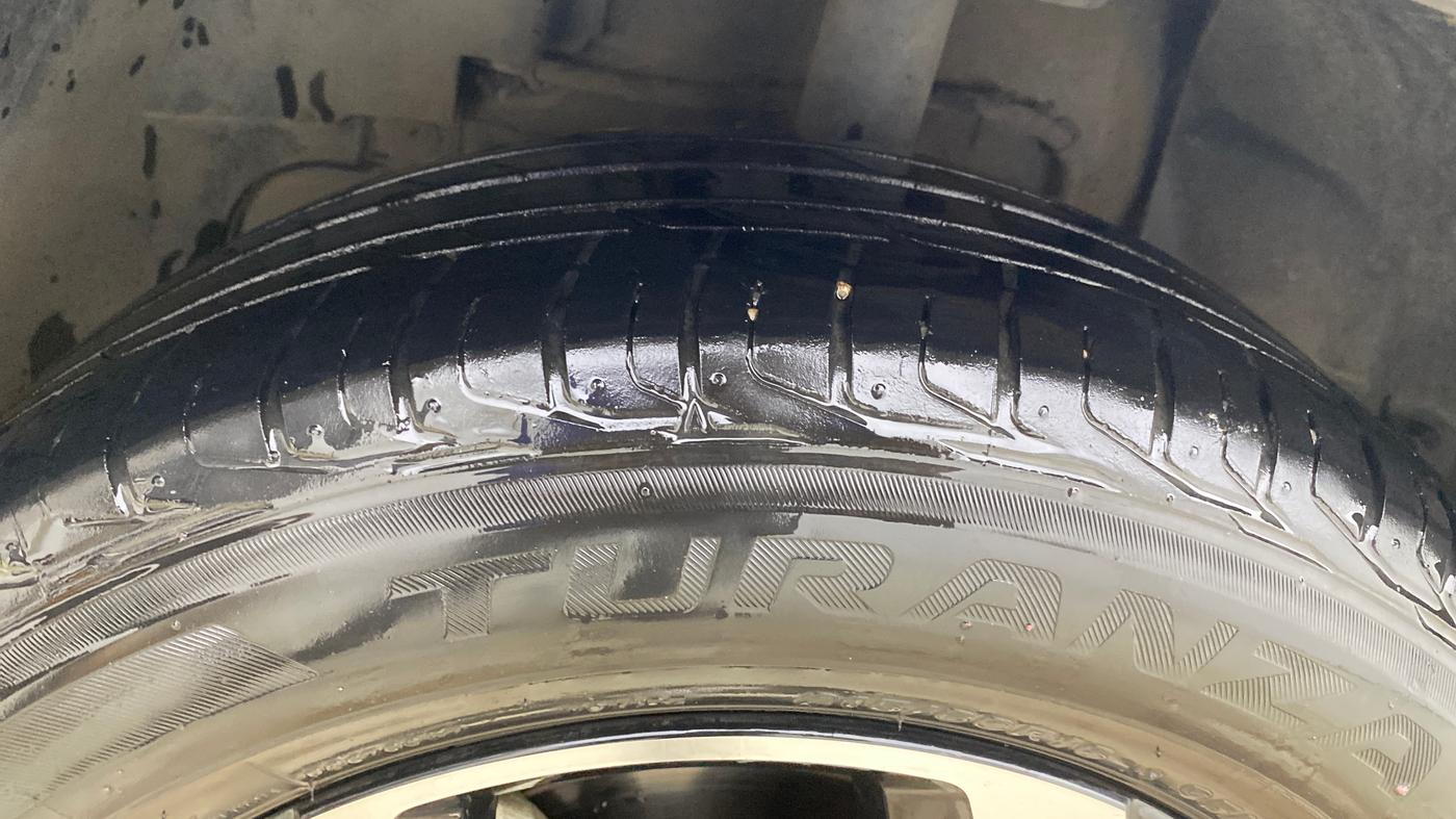 2023 Tata NEXON XZ PLUS PETROL, Petrol, Manual, 45,770 km, Left Front Tyre Tread