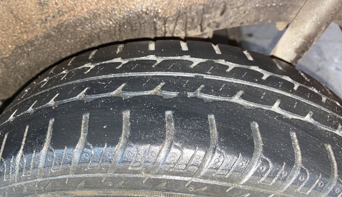 2017 Maruti Wagon R 1.0 VXI, Petrol, Manual, 62,961 km, Left Rear Tyre Tread