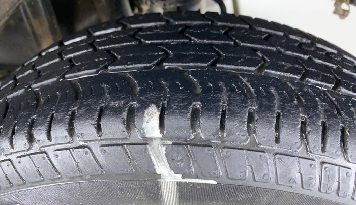 2017 Maruti Alto K10 VXI (O) AMT, Petrol, Automatic, 12,595 km, Left Rear Tyre Tread