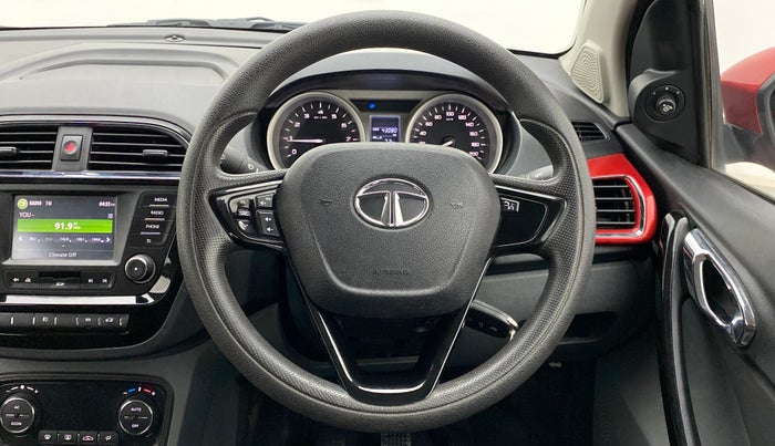 2017 Tata TIGOR XZ 1.2 REVOTRON OPT, Petrol, Manual, 43,119 km, Steering Wheel Close Up