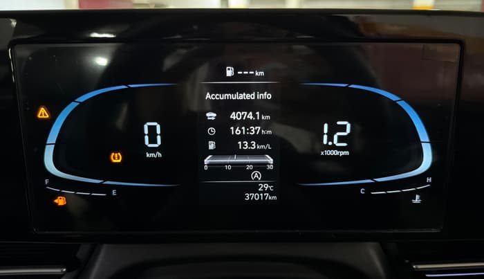 2023 Hyundai Verna SX 1.5 l MPI, Petrol, Manual, 37,017 km, Odometer Image