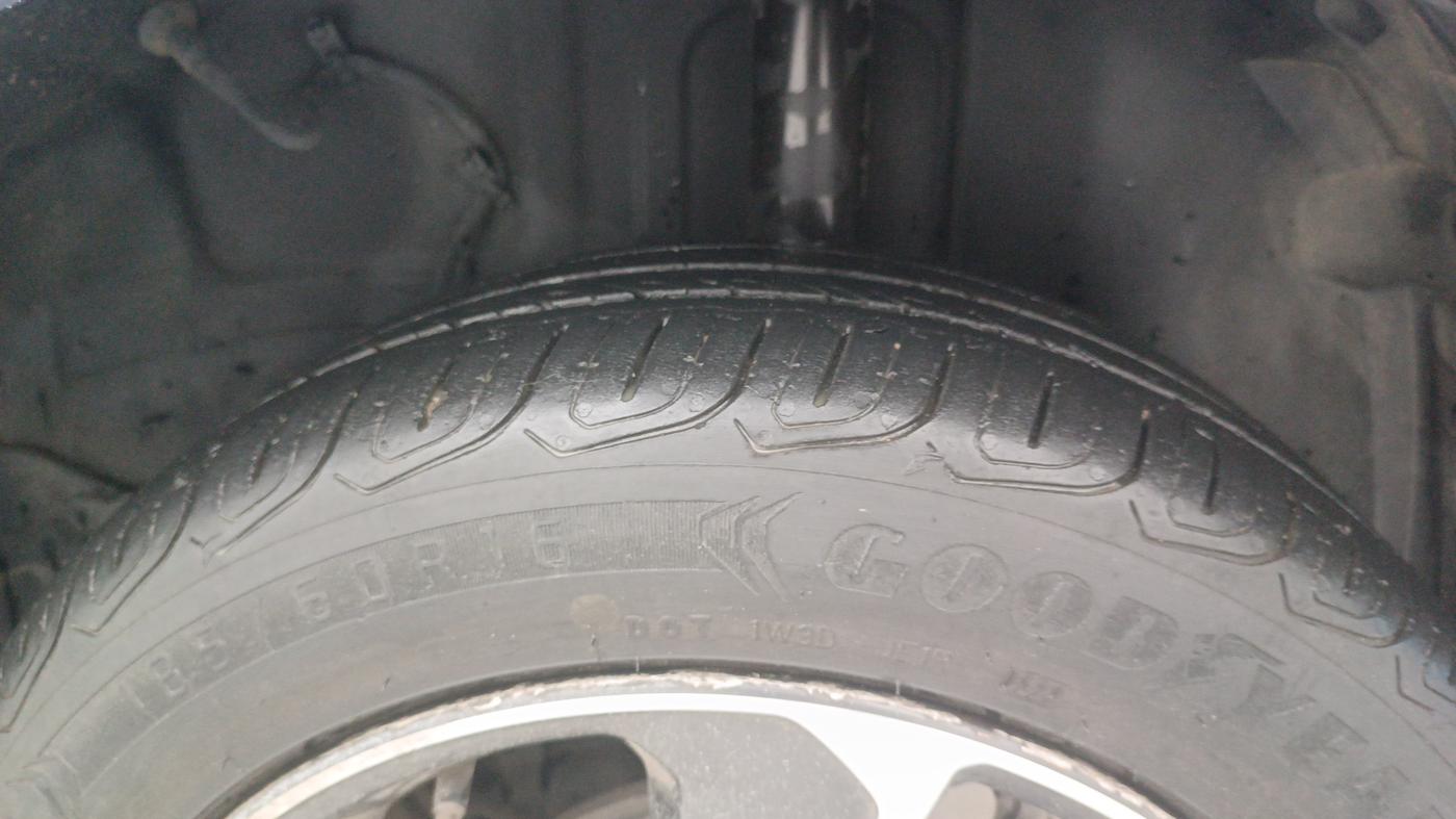 2022 Tata ALTROZ XZA PLUS, Petrol, Automatic, 20,377 km, Left Rear Tyre Tread