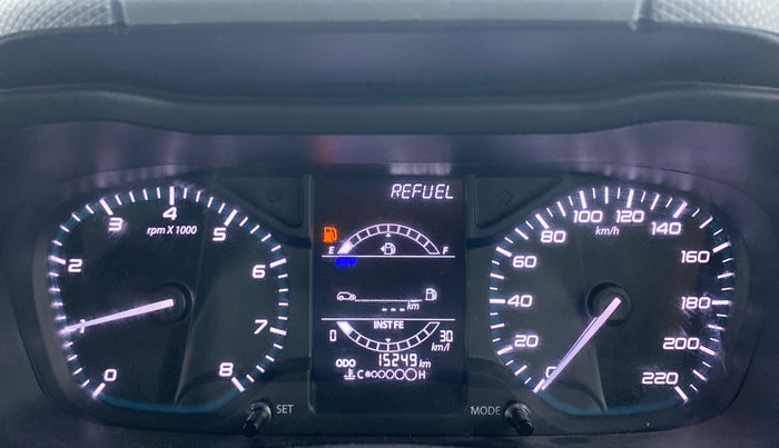 2021 Tata ALTROZ XT 1.2, Petrol, Manual, 15,249 km, Odometer Image